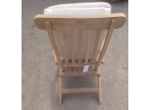 כסא נוח מעץ טיק דגם מישיגן